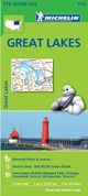 Great Lakes Regional Travel Map 173 Michelin