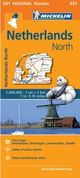 Netherlands North Travel Map 531 by Michelin