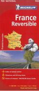 France Reversible Map 722 Michelin