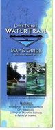Lake Tahoe Water Trail Map Cover 2 by Adventure Maps