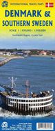 Denmark Southern Sweden Travel Road Map ITMB