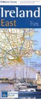 Ireland East Folded Road Map by Ordnance Survey