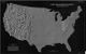 Landforms of the United States Physical Wall Map