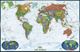 World Wall Map Decorator National Geographic Poster