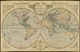 World 1812 Antique Map Replica
