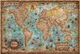 Modern World Antique Wall Map Vintage Old ITMB