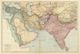 Middle East and Southern Asia 1912 Antique Map Replica