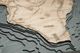 Hawaiian Islands Nautical 3D Wood Chart GF Detail