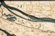 Portland, OR 3D Nautical Wood Chart - Detail