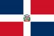 Dominican Republic Flag - Mini