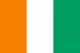 Ivory Coast Flag - tiny