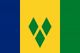 St Vincent & Grenadines Flag - tiny