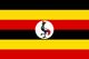 Uganda Flag - tiny