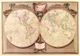 World 1808 Antique Map Replica