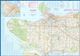 Richmond & Vancouver, B.C. Bike and Hike City Travel Map Back Side