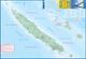 Oceania Cruising New Caledonia Travel Reference Map Front Side