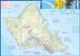 Honolulu City Map & Oahu Island Travel Map by ITMB - Oahu Side