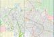 Ghent, Brussels & Flanders Belgium Travel Map by ITM Back Side