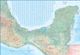 Mexico Gulf Coast Travel Map by ITM - Gulf Coast Region