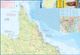 Queensland Australia Travel Map by ITMB - North Half