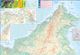 Borneo & Kalimantan Travel Map by ITMB - North Side