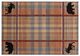 Cabin Bear and Moose Plaid Hearth Rug