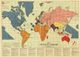 World 1942 Antique Map Replica by Gomberg