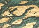 San Juan Islands 3D Nautical Wood Chart - Detail