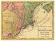 New England 1759 Antique Map Replica