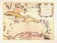 West Indies 1688 Antique Map