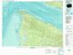 Cape Flattery Washington Area USGS Topographic Map 1 to 100k scale