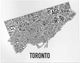 Toronto Neighborhoods Graphic by Ork