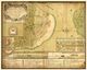 Cartegena Colombia 1741 Antique Map Replica