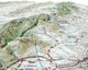 Shenandoah National Park Raised Relief Map 3D - Detail