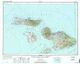 Maui Molokai Topographic Wall Map USGS