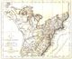 United States Historical Antique Wall Map from 1783