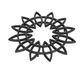 Flower Trivet 12" Diameter x 1 3/8" Height