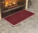 Rectangular Hearth Rug - Plum Wine 