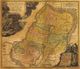 Palestine 1748 Antique Map Replica