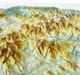 Adirondack Park Raised Relief Map 3D - Detail