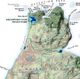 Map of Whidbey & Camano Islands Detail