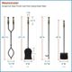 Fireplace Tool Sets - Westminster