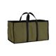 Log Carrier - Olive Green Canvas