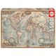 World Map Antique Style Puzzle 1500 Pieces