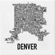 Denver Neighborhoods Graphic by Ork