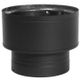 Amerivent Pipe Increaser, Oval to Round Adapter