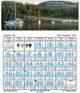 2025 Port Townsend & San Juans Tide Graph Calendar