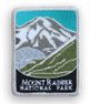 Mt. Rainier National Park Iron-on Patch