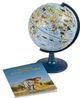 Miniature World Globe with Animals for Kids