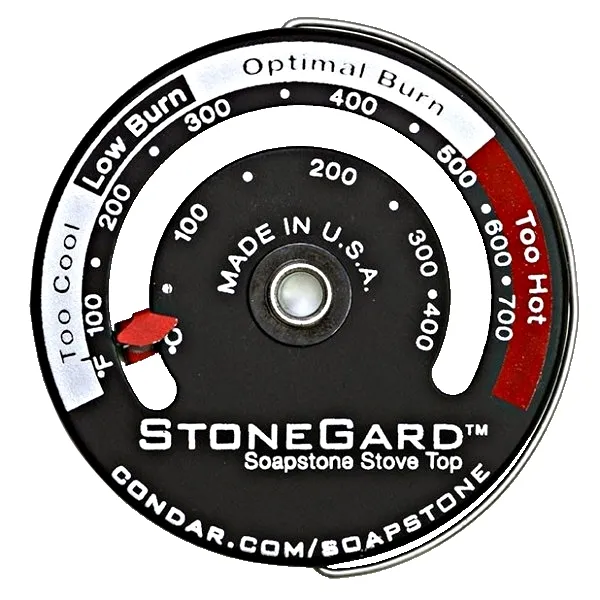 Soapstone Stove Thermometer